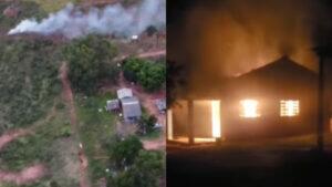 acampamento fazenda ms