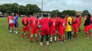 Treino do Comercial; time de Campo Grande estará rebaixado se perder do Costa Rica. (Foto: Divulgação)