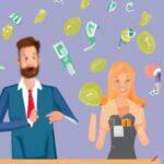 Garota de programa em Campo Grande ganhou cargo mas não gostou do salário (Ilustração Craiy