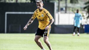 Gabriel Carabajal trocará o Santos pelo Vasco na atual temporada. (Ivan Storti/Santos FC/Arquivo)