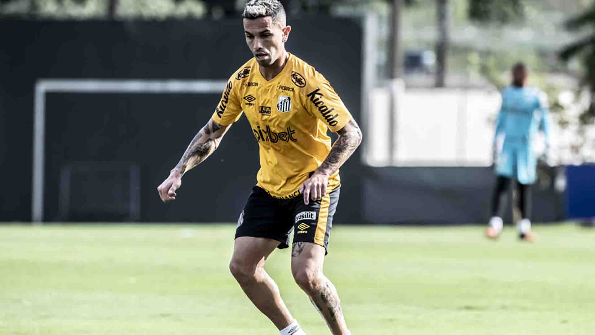Gabriel Carabajal trocará o Santos pelo Vasco na atual temporada. (Ivan Storti/Santos FC/Arquivo)