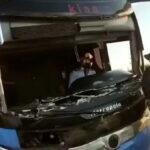 motorista ônibus capacete