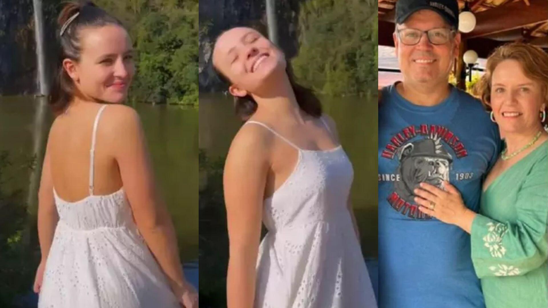 Larissa Manoela e seus pais