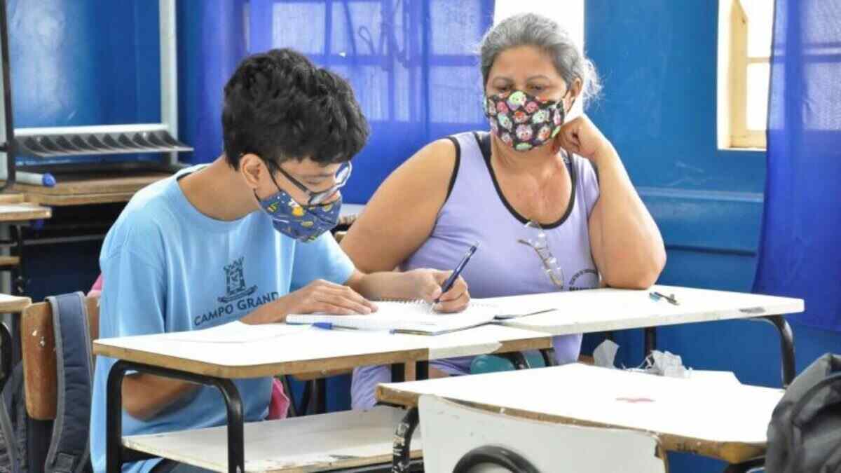 assistente educacional divulgaçã