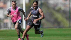 Hulk deve estar de volta ao Atlético no confronto contra o Goiás. (Pedro Souza/Atlético MG)