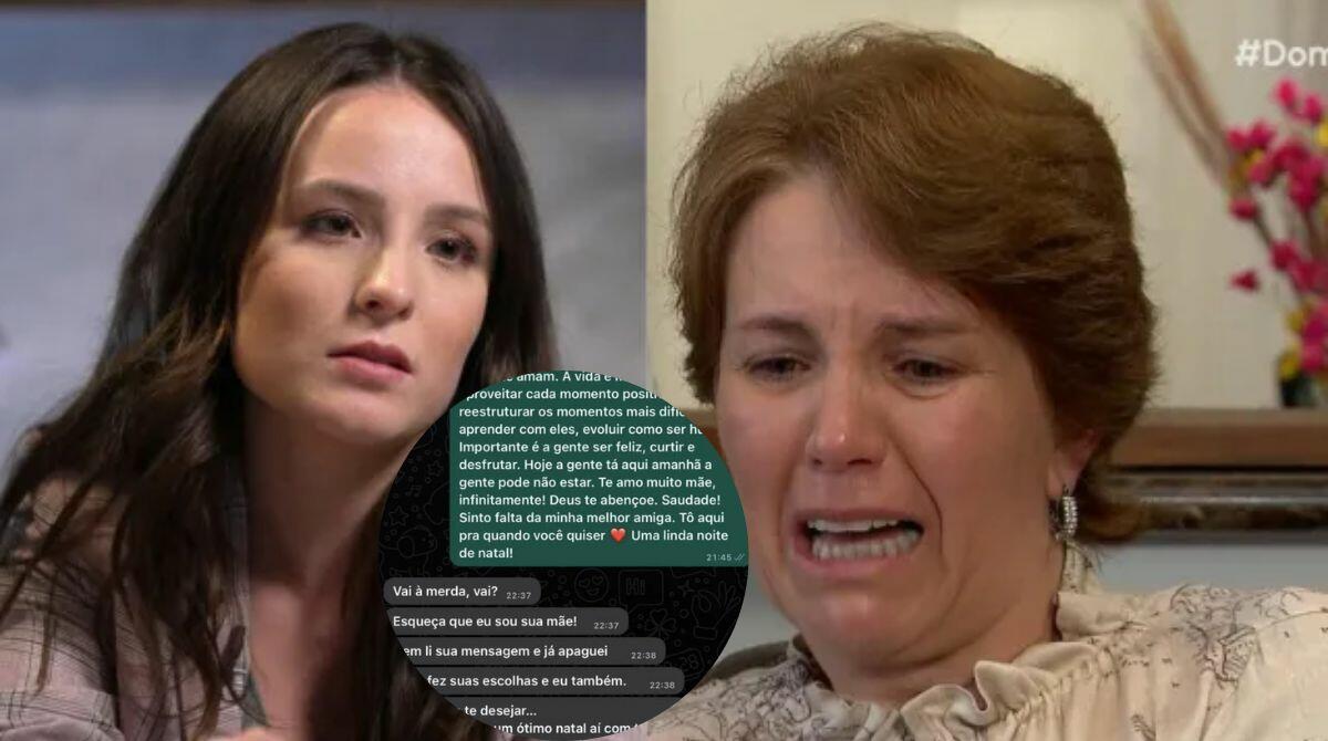 mensagem mãe larissa manoela