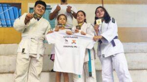 Judocas de MS