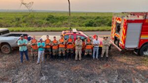 Incêndio em Santa Rita do Pardo