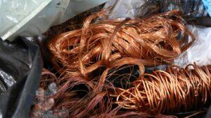 Fios de cobre