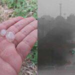 Tempestade com granizo surpreende moradores em Campo Grande: ‘faz tempo que não via assim’