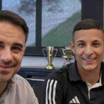 Caetano e Guilherme Arana, que renovou com o Galo e frustrou o Timão (Atlético-MG, Divulgação)