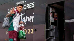 Jogadores do Fluminense já estão concentrados para a final da Libertadores (Marcelo Gonçalves, FFC)