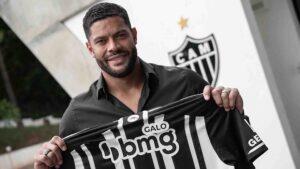 Hulk prorrogou seu vínculo com o Galo até 2026 (Pedro Souza, Galo-MG)