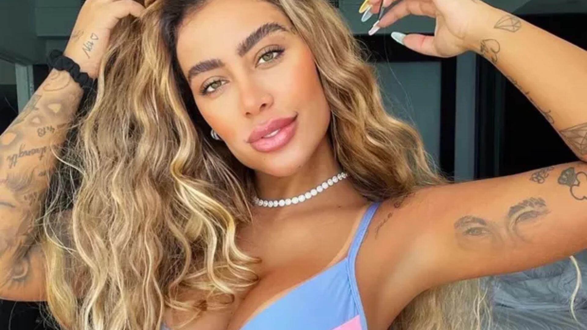 “Meu bebê”: Nas redes sociais, Rafaella Santos comenta foto de modelo supostamente grávida de Neymar