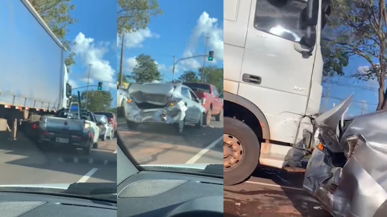 Strike Assaf VÍDEO: Caminhão faz 'strike' em carros parados em semáforo da Cônsul ...