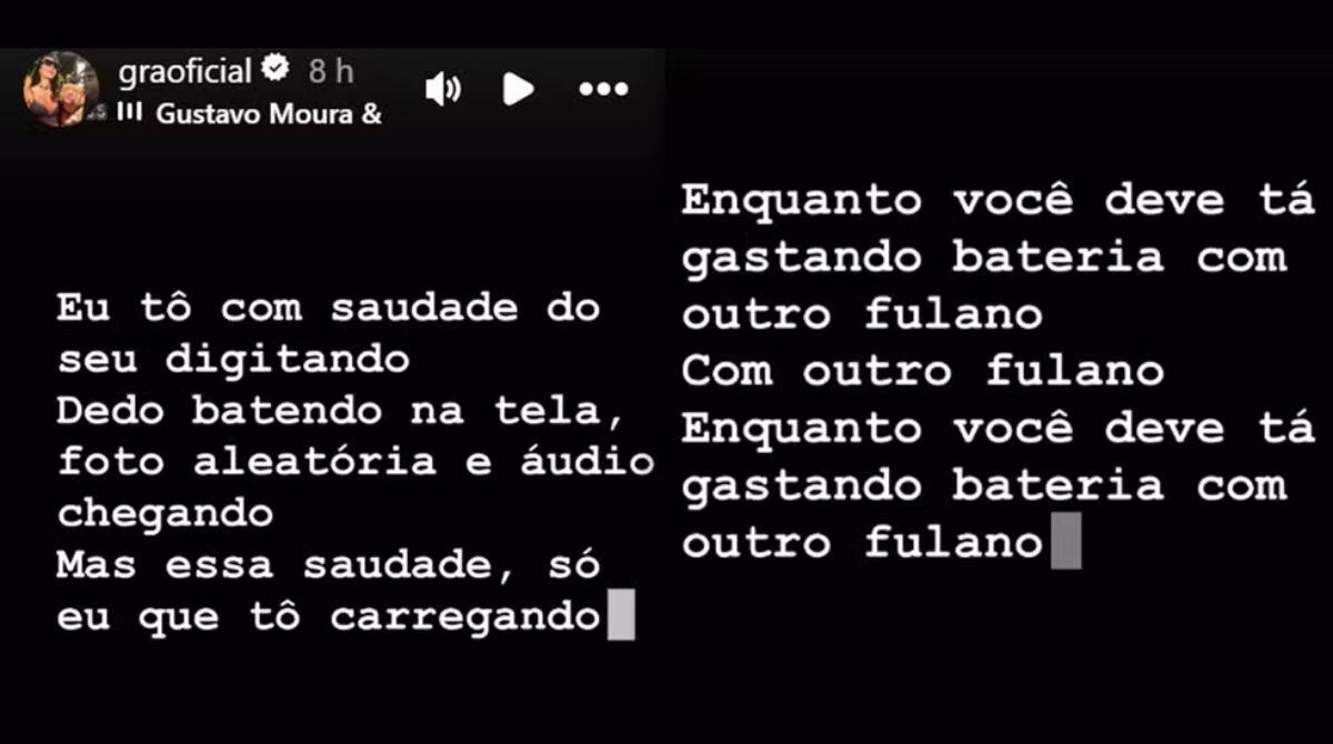 gracyanne barbosa indireta a belo