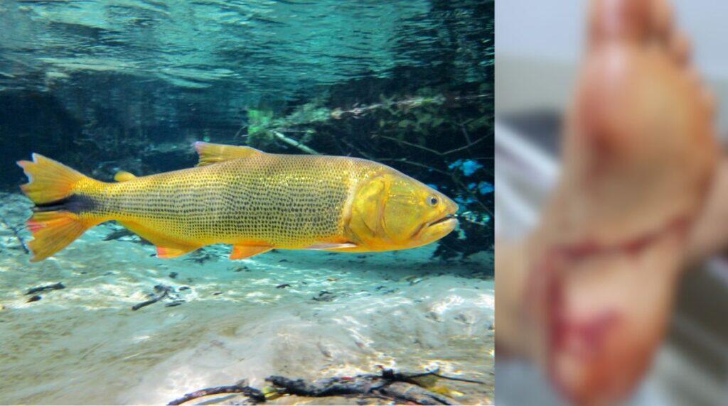 mulher atacada por peixe balneário do sol em bonito ms 4