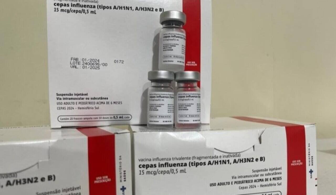 Ampliada para crianças acimas de seis meses, vacina contra gripe é disponibilizada em todos os postos de Dourados