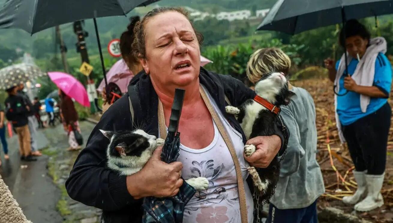 Número de desalojados dobra em 24 horas no Rio Grande do Sul