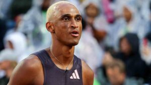 Alison dos Santos, o Piu, sagrou-se vencedor da disputa em Oslo (Oslo Bislett Games, Divulgação)