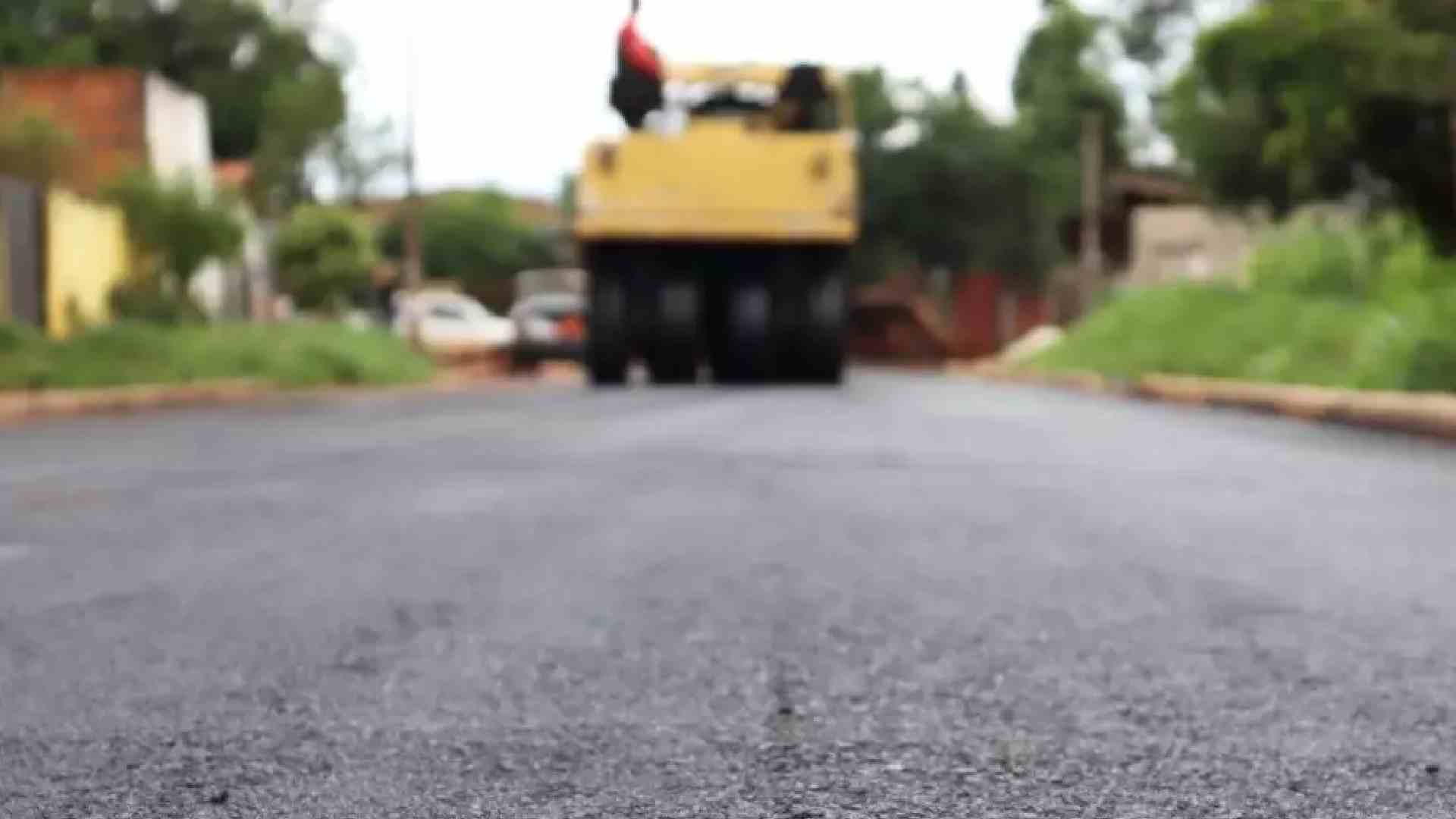 Empresa vai asfaltar e drenar ruas de Ponta Porã por R$ 5,7 milhões