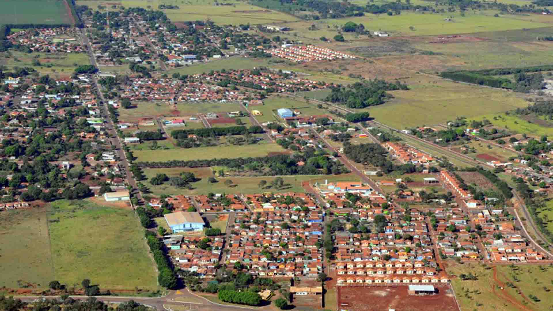 Foto aérea de Terenos (Foto: Divulgação, PMT)