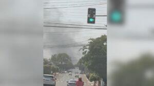 Fumaça na Coronel Antonino
