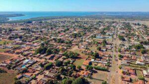Panorâmica de Selvíria, onde prefeito suspendeu pagamento de diárias para cortar gastos (PMS, Divulgação)