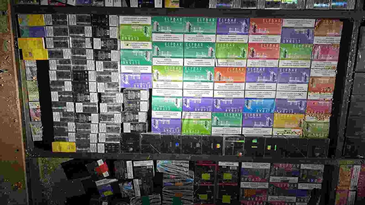 Carga apreendida pela PRF