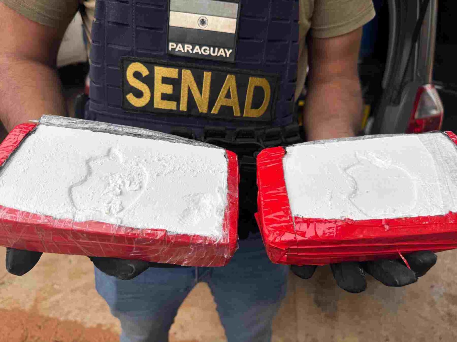 Agentes da Senad em operação