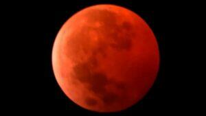 eclipse lunar lua de sangue campo grande