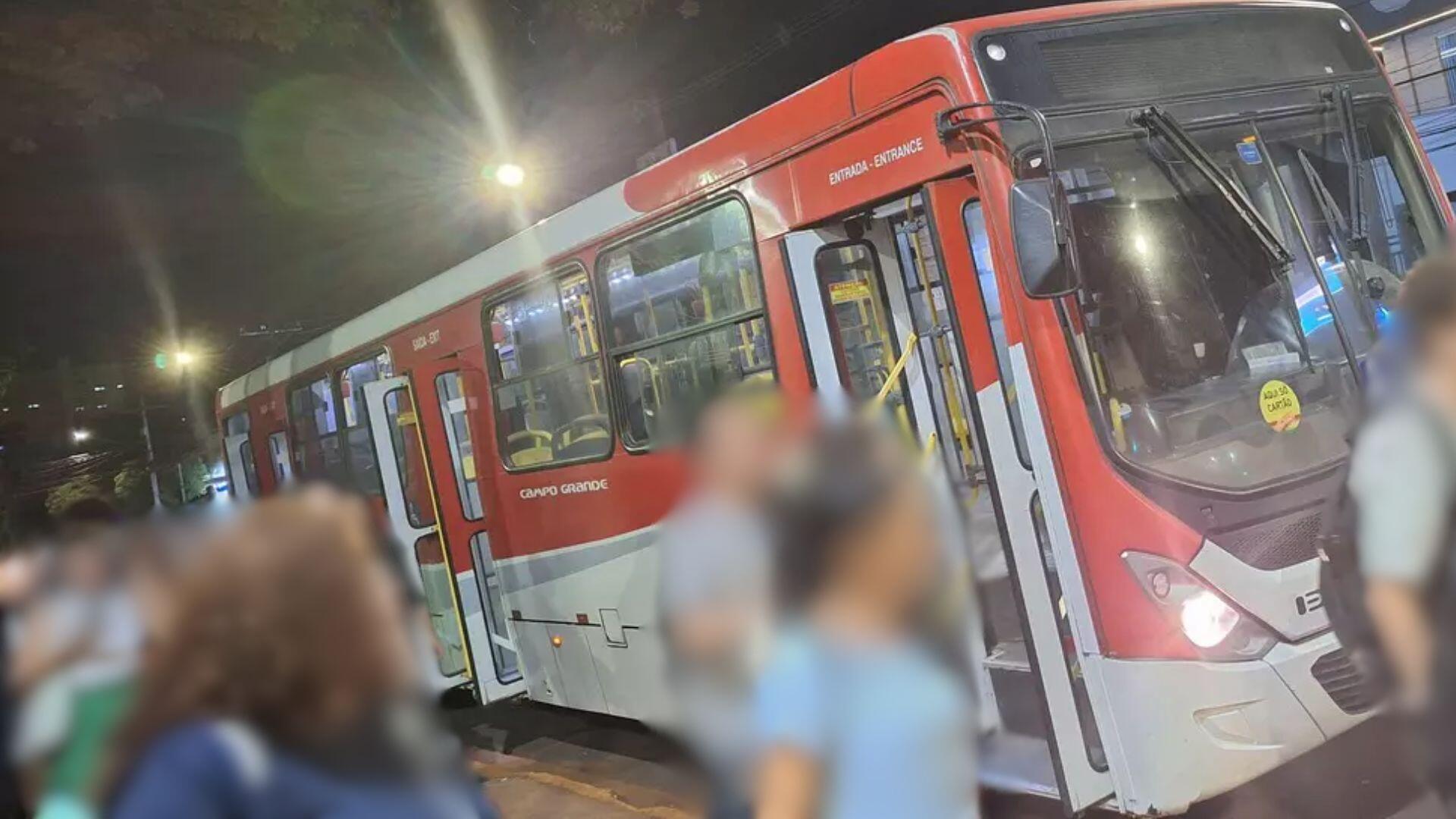 onibus consorcio guaicurus em campo grande