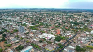 Objetivo do contorno viário é retirar o tráfego pesado do Centro de Amambai (PMA, Divulgação)