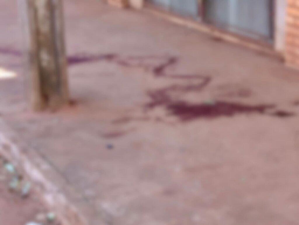 manchas de sangue