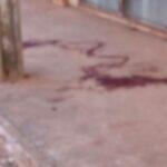 manchas de sangue