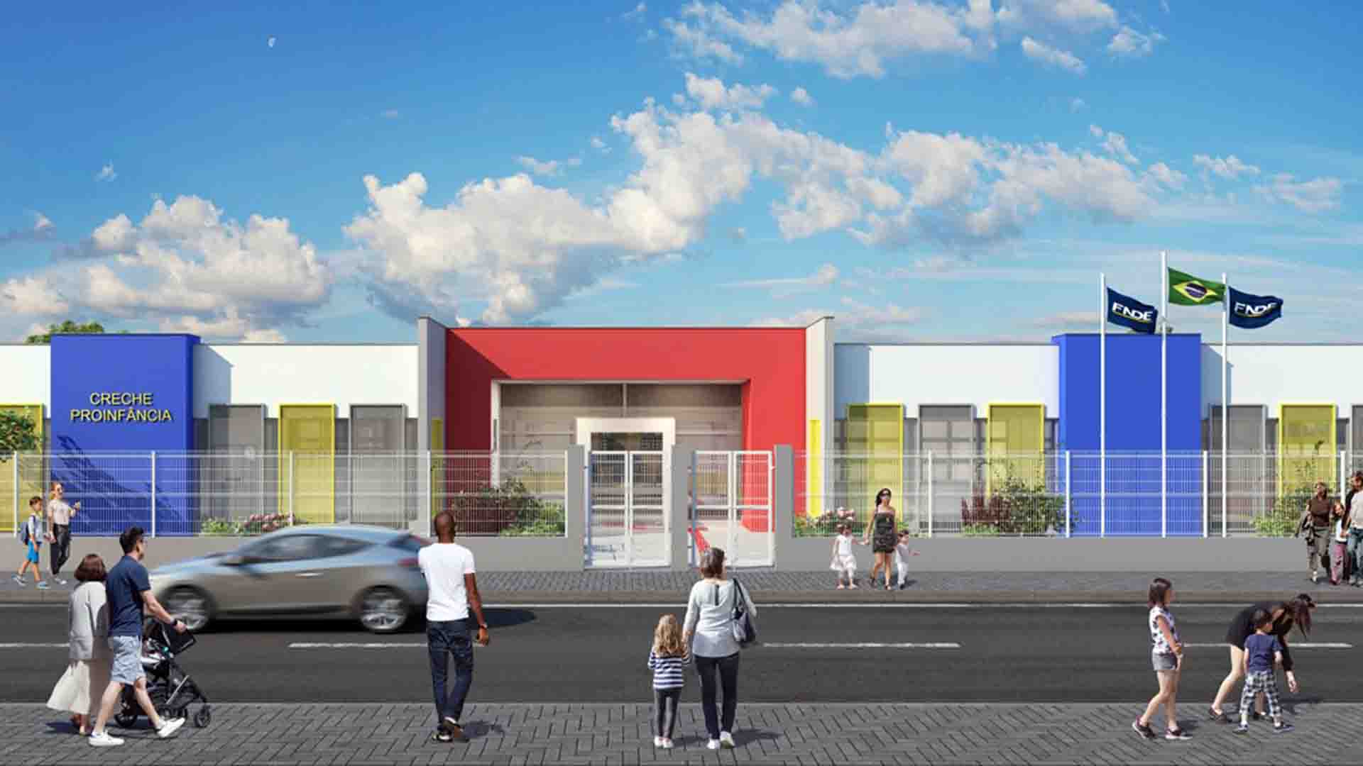 Japorã vai licitar construção de creche para até 188 crianças na Aldeia Porto Lindo (FNDE, Divulgação)