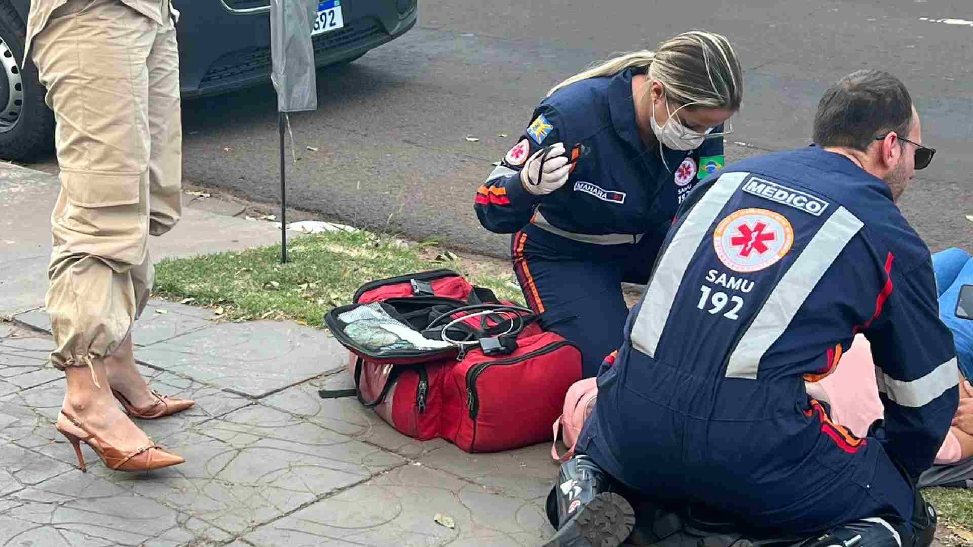 Acidente ocorreu na Av. Afonso Pena