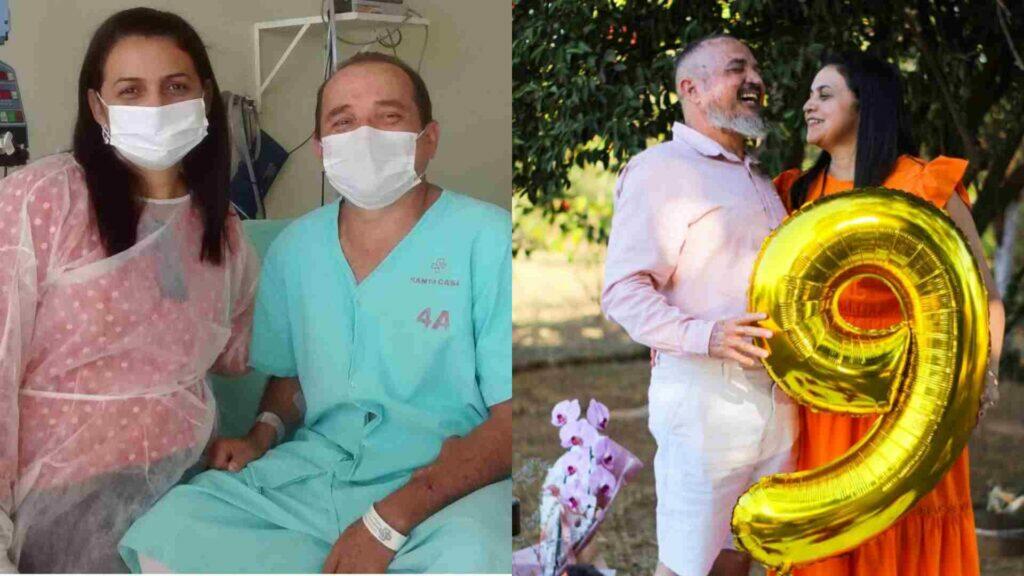 Vanildo e Fabiana transplante de rim
