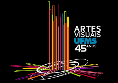 Desenho comemorativo “Artes Visuais - UFMS, 45 anos” de Venise Melo