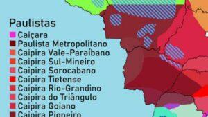 mapa sul-mato-grossense caipira