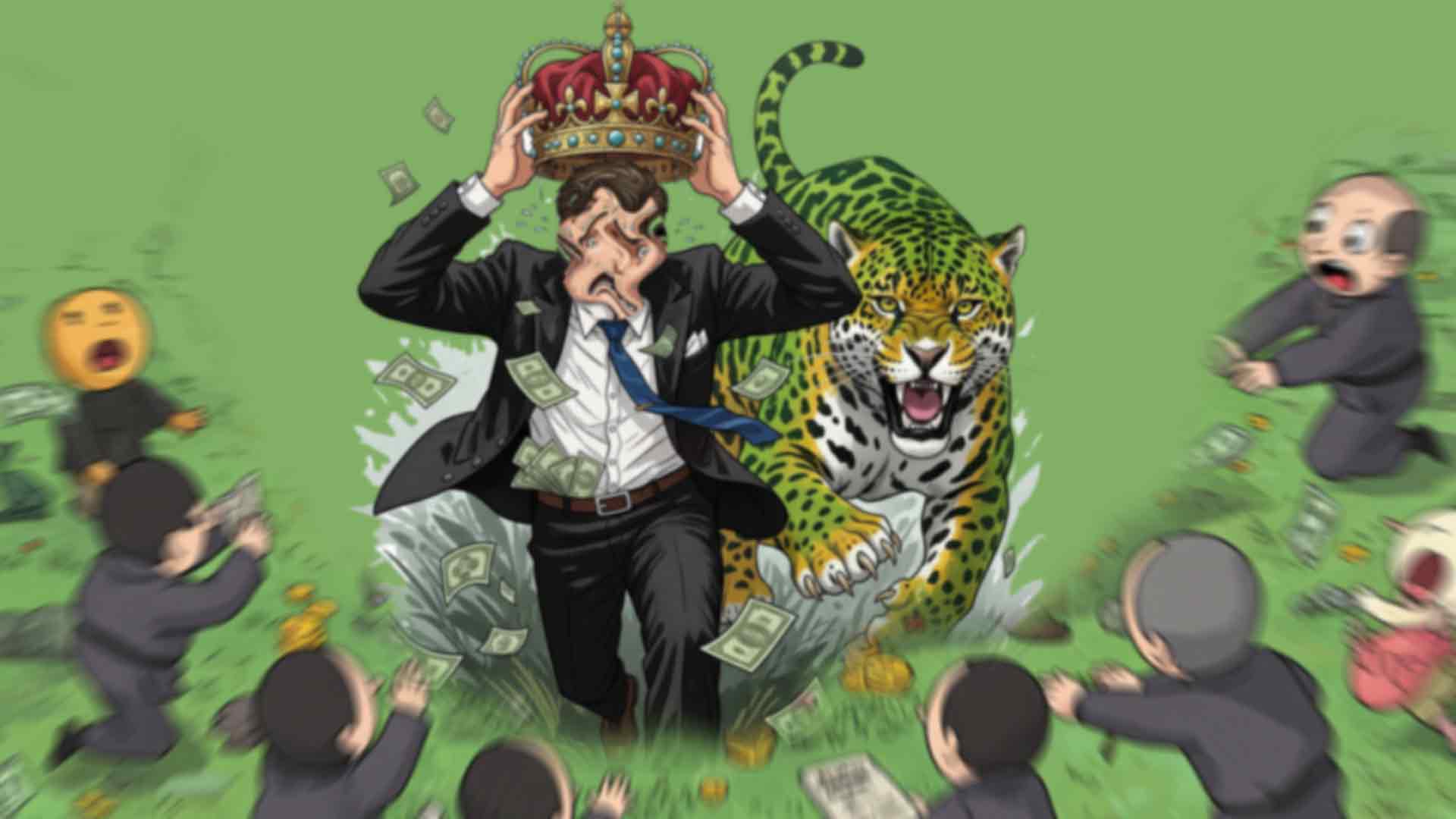 Interferência na Câmara de Campo Grande irritou aliada que voltou a levar 'jaguané' de reinado sem trono (Ilustração, Gemini)