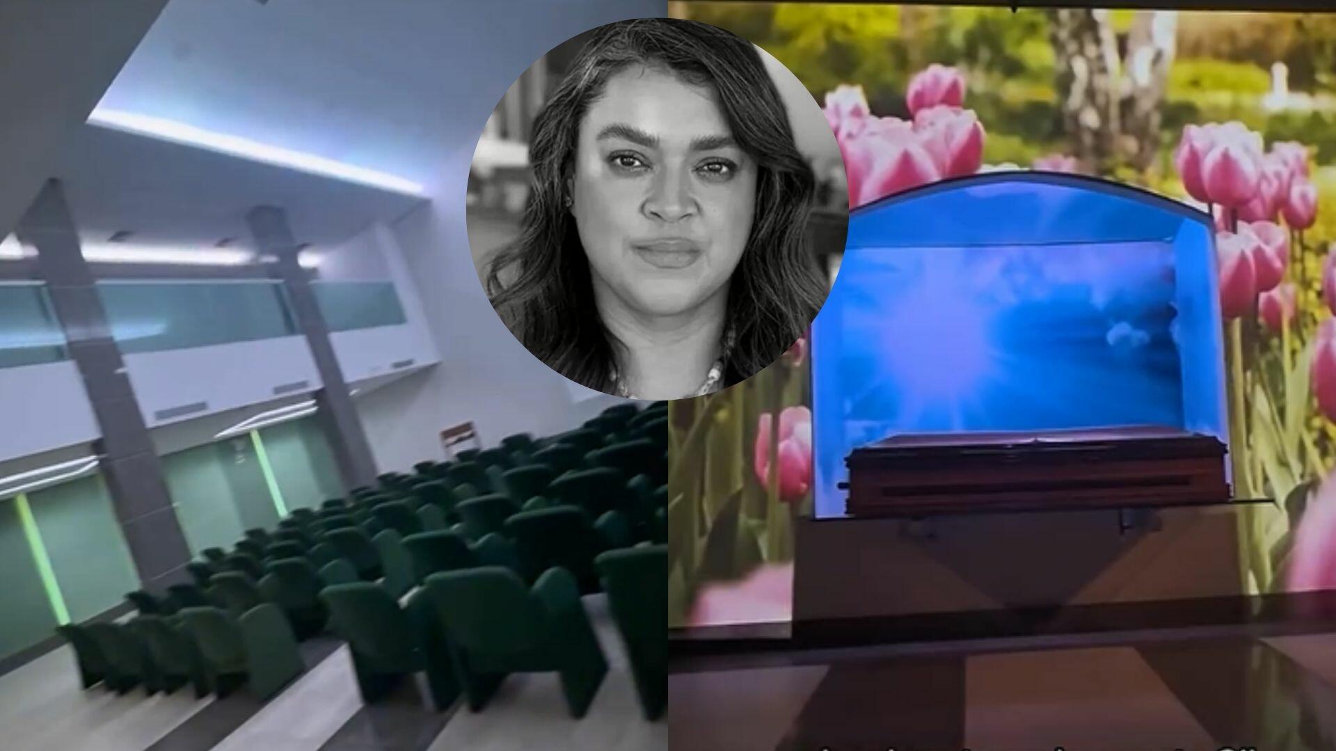 sala de cremação preta gil