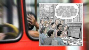 Áudio circula em Campo Grande com comentário sobre suposto plano de 'baixinho' e indício de 'mensalinho' (Ilustração Gemini sobre foto de Henrique Arakaki)