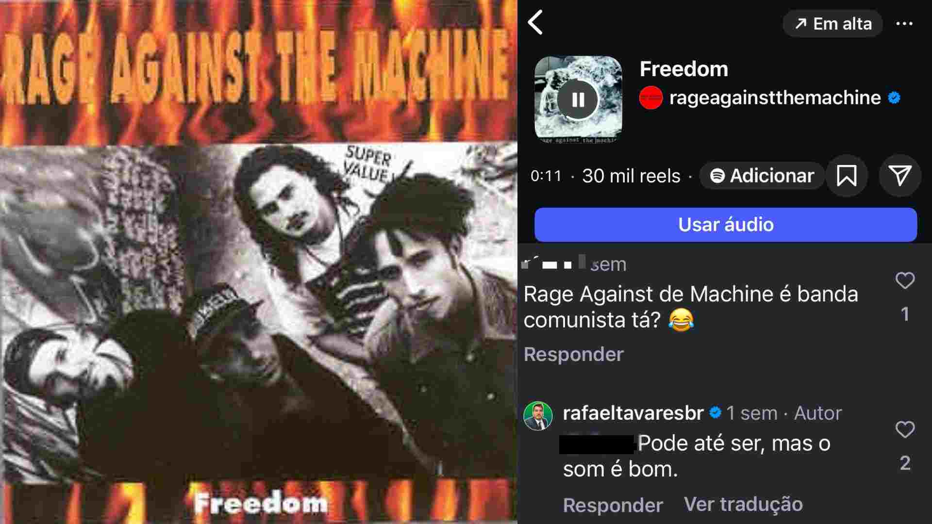 ex-prefeito freedom música