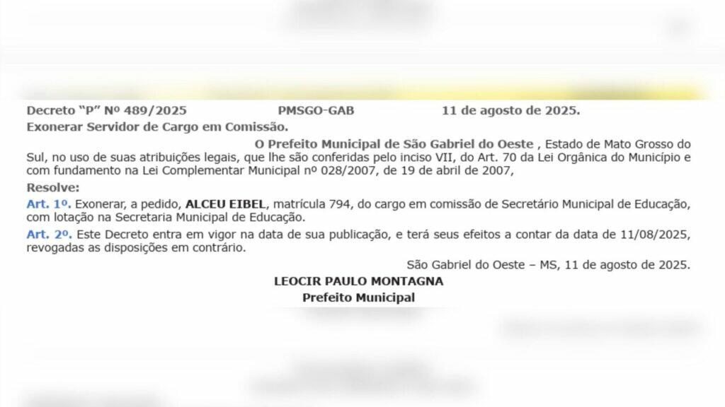 secretário