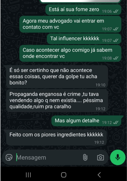 confeiteira cliente morango do amor