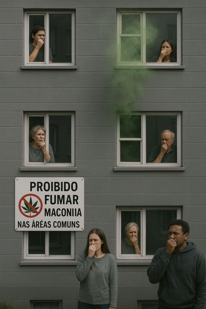 maconha no condominio
