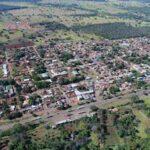 Vista aérea de Jaraguari, onde prefeitura usará plataforma do Google para registrar o ponto eletrônico de servidores (Divulgação)