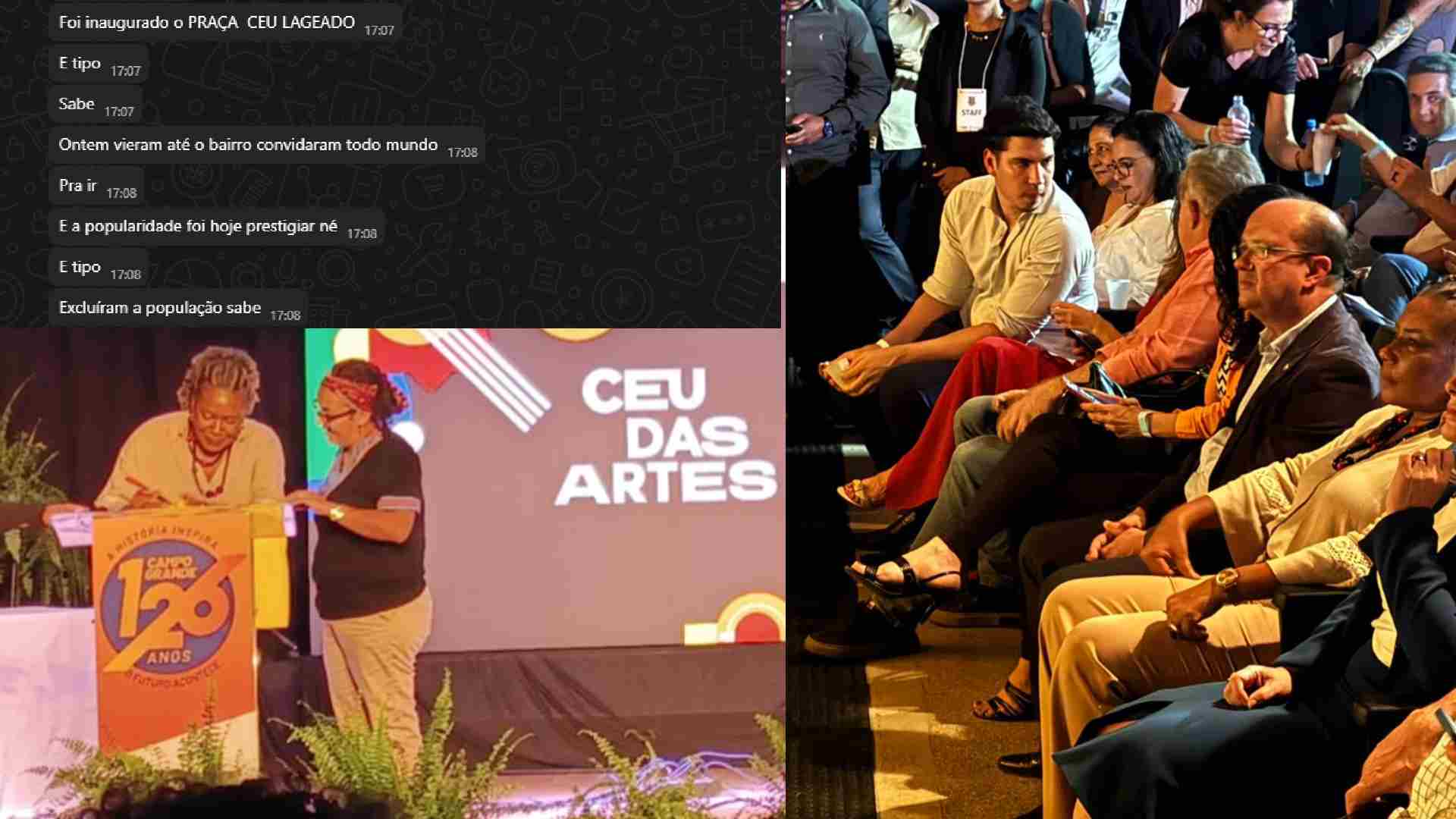 ministra convidados um