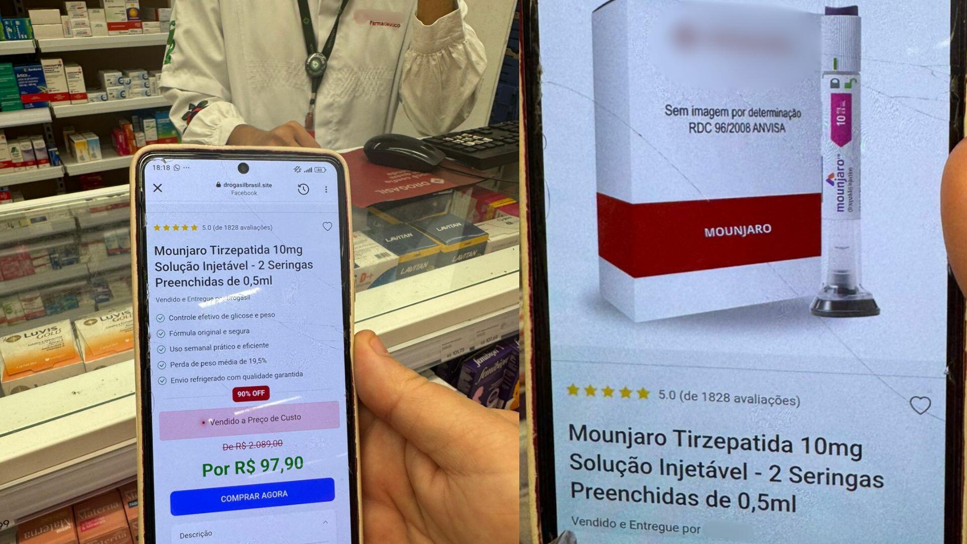 mounjaro a 90 reais em ms é golpe